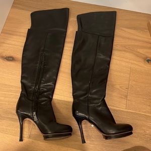 BCBG thigh high boots